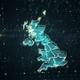 Blue United Kingdom Danger 4K - VideoHive Item for Sale