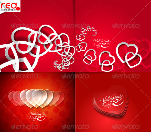 Valentines Day Hearts 1 - Valentines Seasons/Holidays