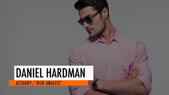 Stylish Lower Thirds Elements template preview