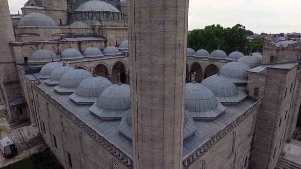 Suleymaniye Mosque And Minarets