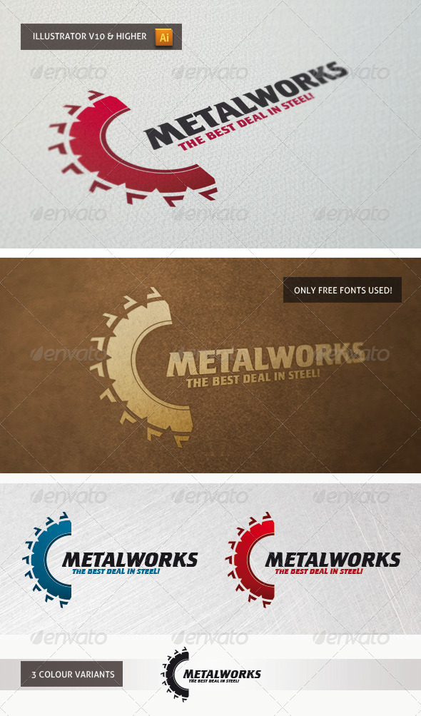 Metalworks - Vector Abstract
