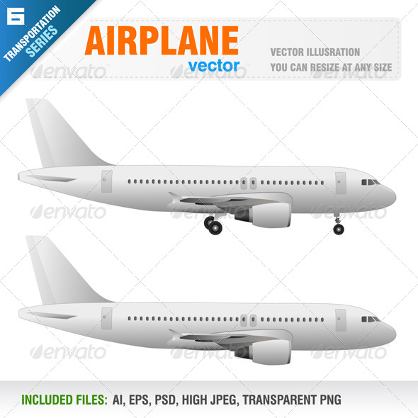 Airplane - Objects Vectors