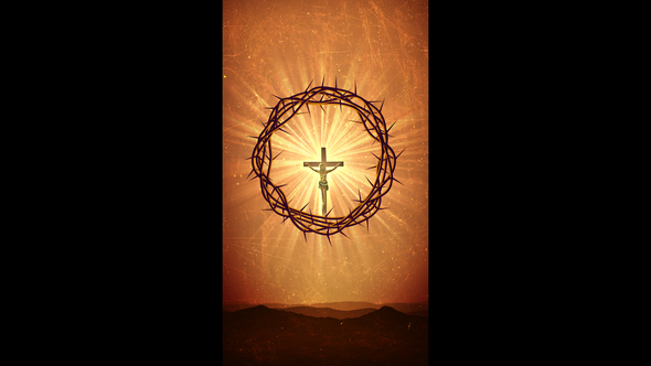 Easter Worship Good Friday Background 04