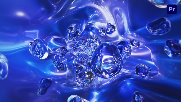 Holographic Logo Intro - Premiere Pro Premiere Pro template preview