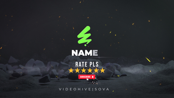 Shurikens Logo Logo Stings template preview