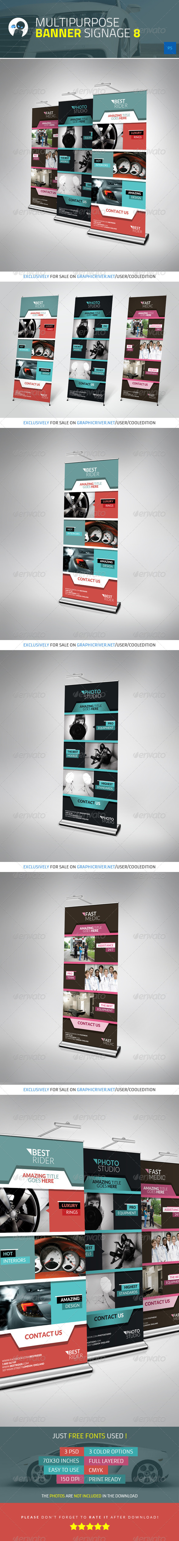 Multipurpose Banner Signage 8 - Signage Print Templates