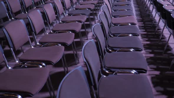Rows of Empty Chairs