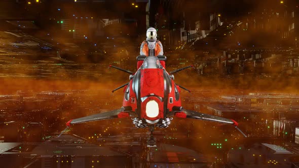 Astronaut's Flight In The Fog, Vj Loop Tunnel 02 alt