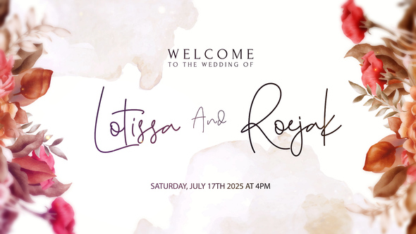 Indian Wedding Intro Openers template preview