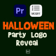 Halloween Party Logo Reveal For Premiere Pro - VideoHive Item for Sale