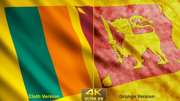 Sri Lanka Flags alt
