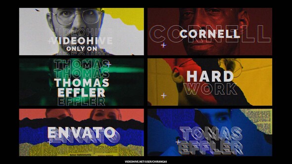 Glitch Cover Product Promo template preview