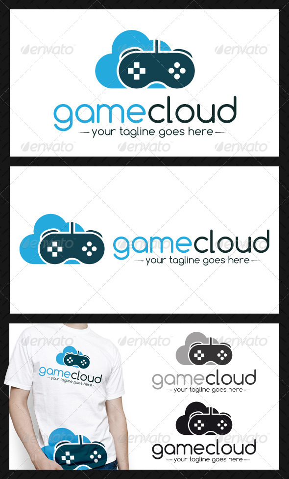Game Cloud Logo Template - Objects Logo Templates