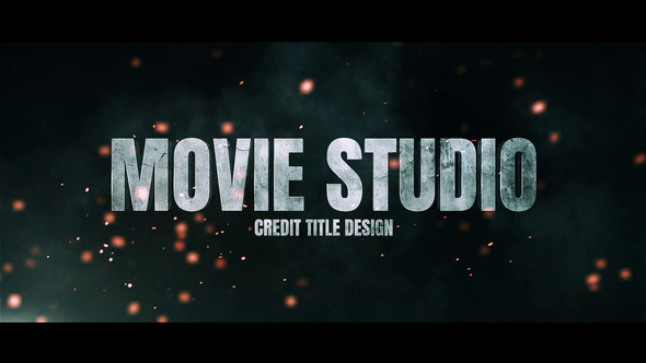Movie Action Intro Titles template preview