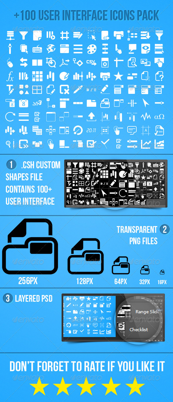 User Interface Icons Pack - Icons
