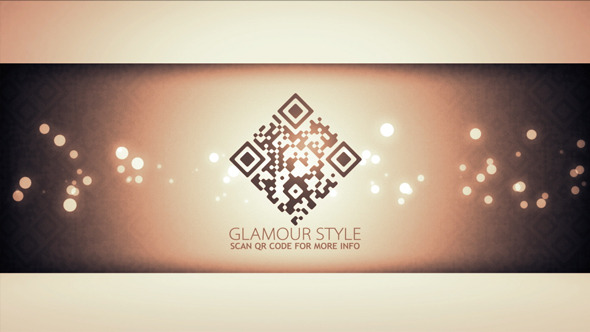 Glamour QR Code - VideoHive 4374527