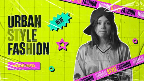 Urban Style Intro Openers template preview