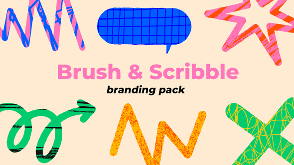 Brush & Scribble Branding Pack