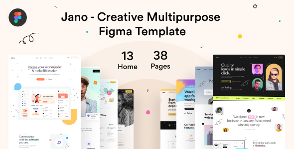 Jano - Creative Multipurpose Figma Template