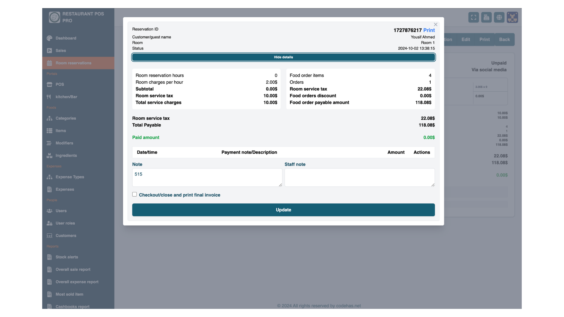 Pos Rpro System Restaurant POS Pro - Restaurant management system with kitchen and bar ...