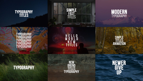 Text Animation | MOGRT Premiere Pro template preview