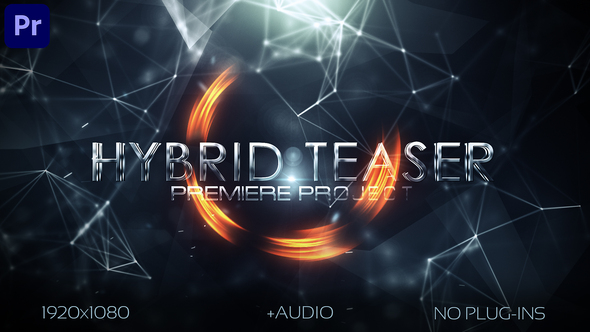 Hybrid Teaser Premiere Pro template preview