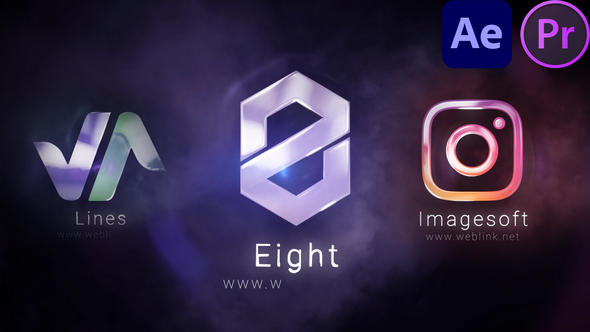 Smoke Fade Logo Logo Stings template preview