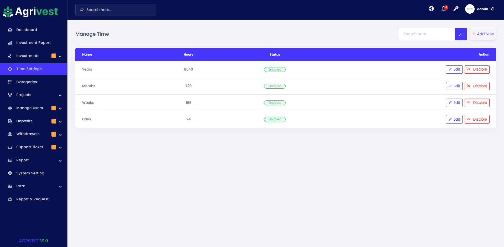 Agrivest - Agriculture and Livestock Investment Platform by ViserLab