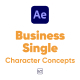 Business Single Character Concepts For After Effects - VideoHive Item for Sale