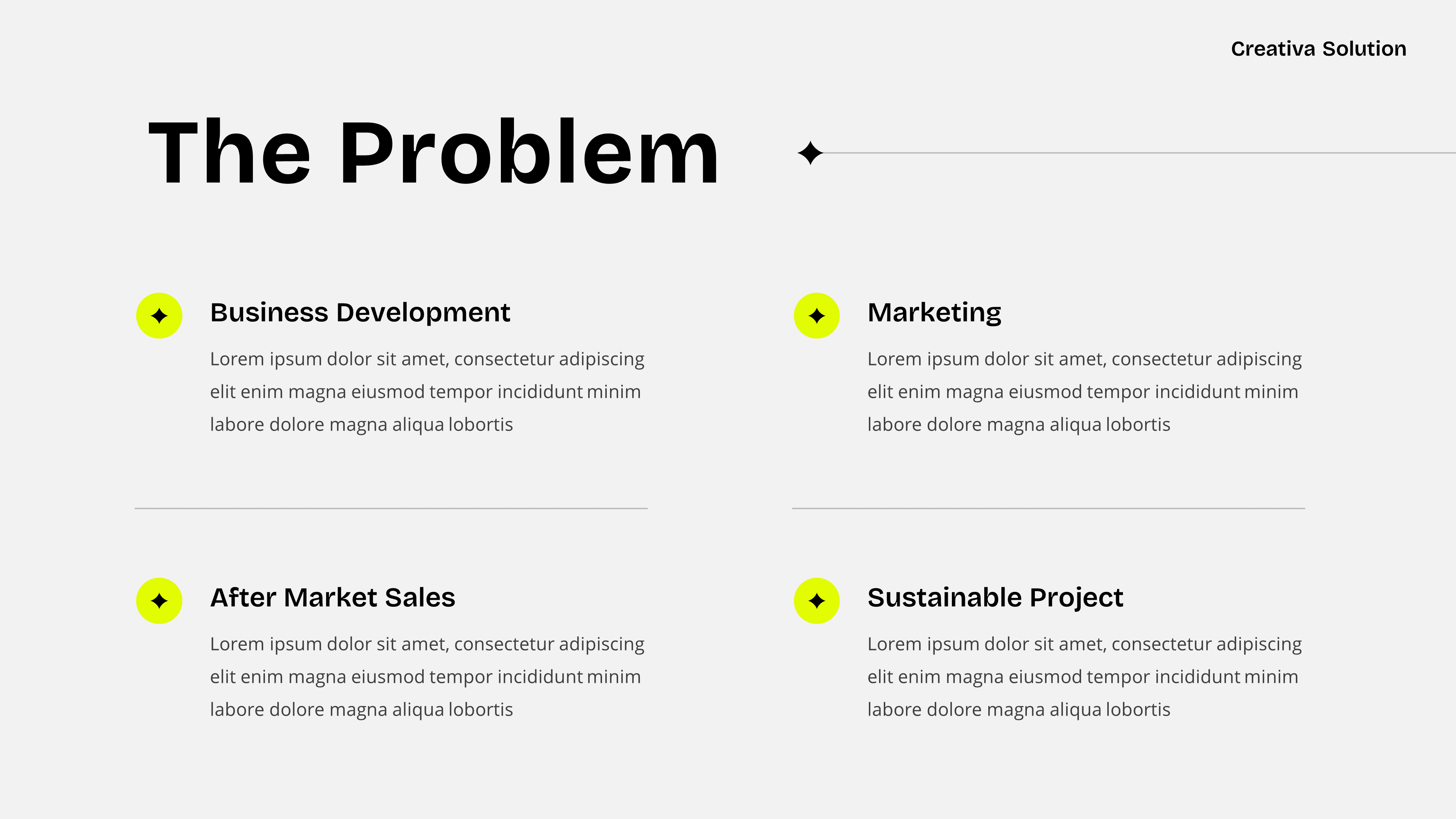 Creativa - Creative Business PowerPoint Template, Presentation Templates