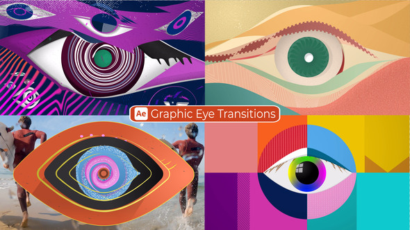 Eye Transitions Elements template preview