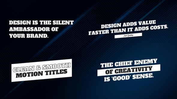 Motion Titles Titles template preview