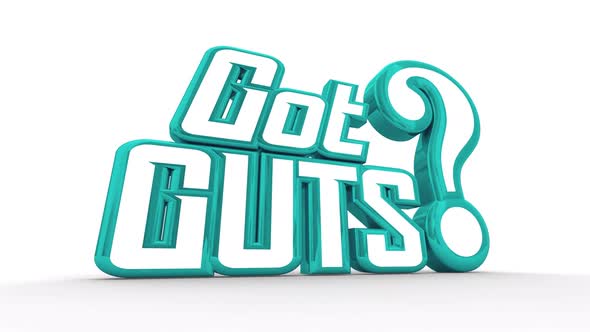 Got Guts What It Takes Bravery Courage Question 3d Animation alt