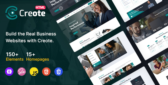 Creote - Corporate & Consulting Business HTML Template