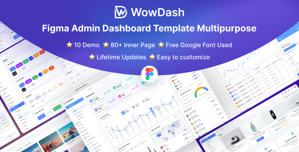 WowDash - Figma Admin Dashboard UI Template