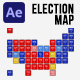 Infographic Election Map - VideoHive Item for Sale