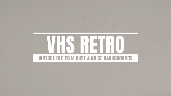 Vintage Old Film Dust & Noise Backgrounds Elements template preview