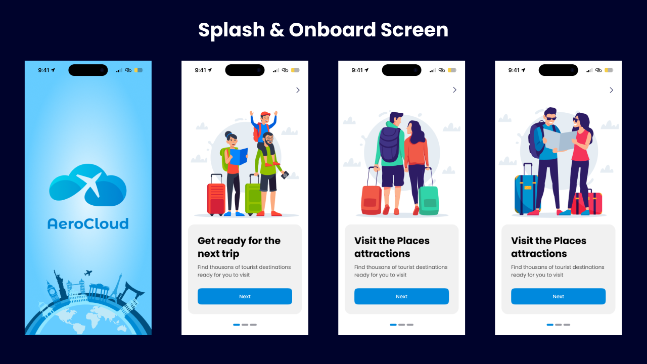 AeroCloud | Travel | Booking | Mobile App React Native Template by ...