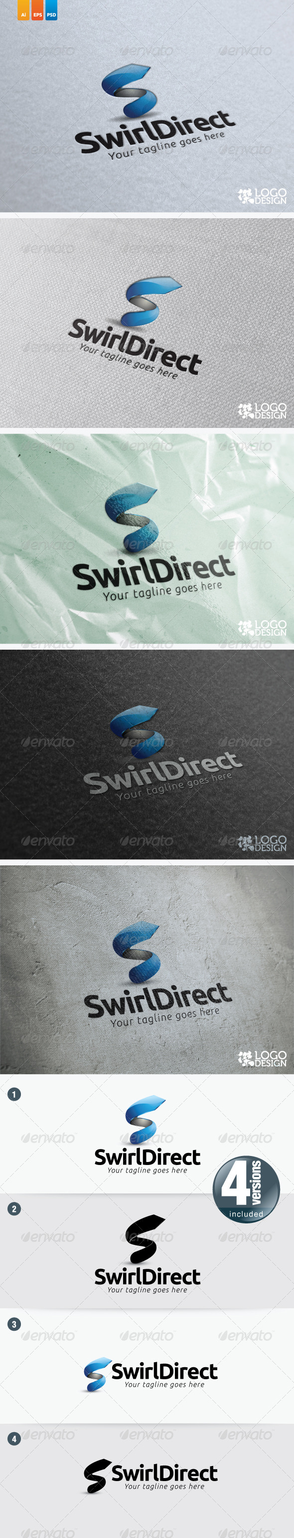 Swirl Direct - Symbols Logo Templates