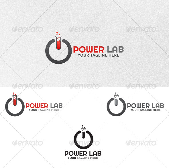 Power Lab - Logo Template - Symbols Logo Templates