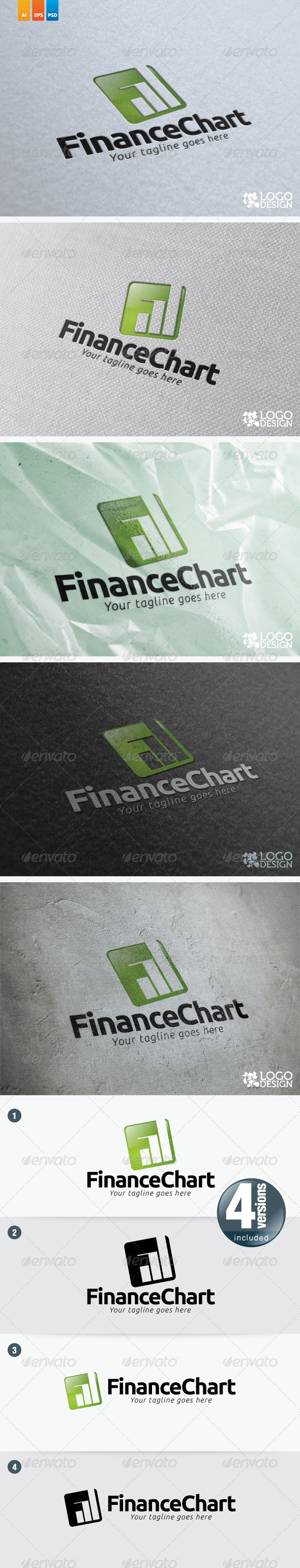 Finance Chart - Symbols Logo Templates