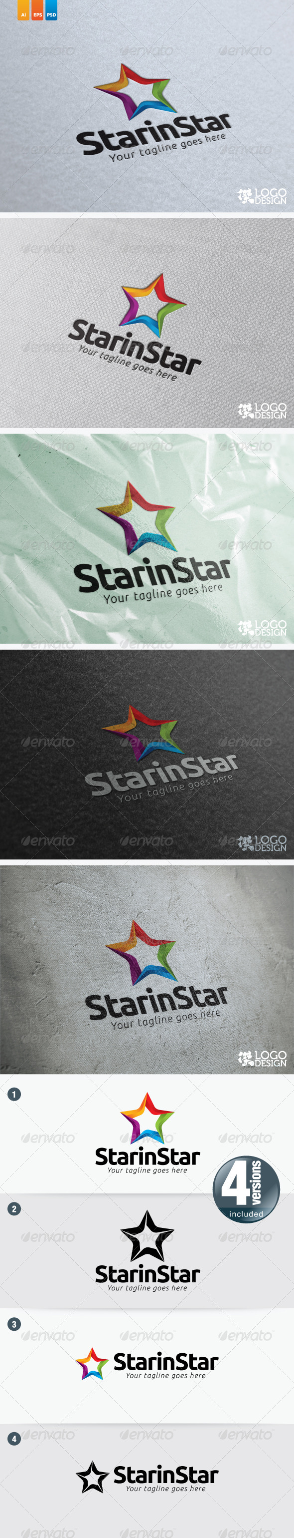 Star in Star - Symbols Logo Templates