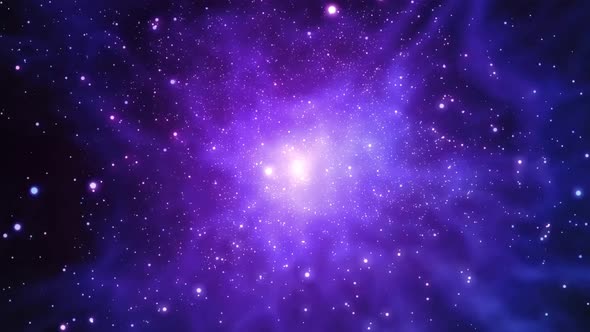 Deep Space Galaxy Travel Background