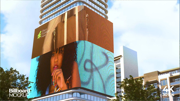 Urban Billboard Mockup