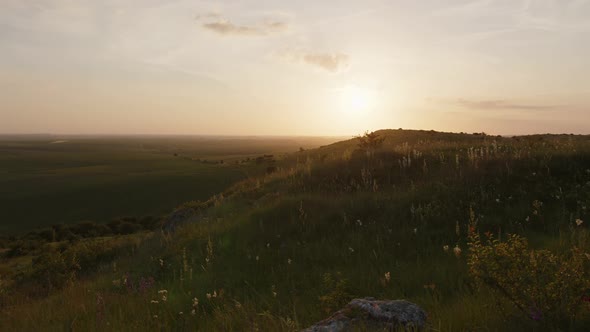 The Sunset of Lovely Evening Hot Weather Day alt