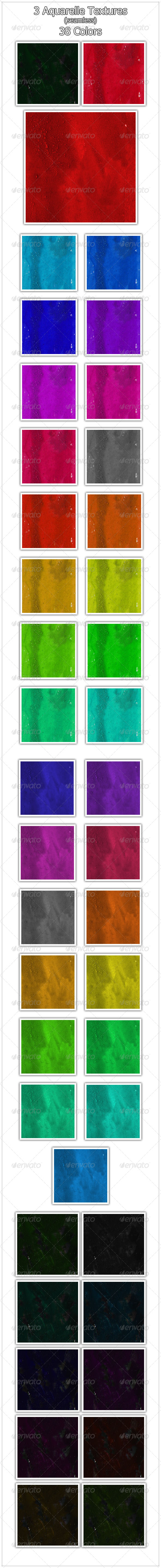 Aquarelle Textures (seamless) - Art Textures