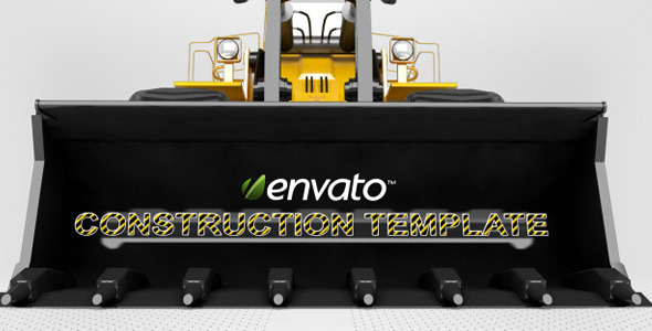 Construction Vehicle Logo - VideoHive 4359417