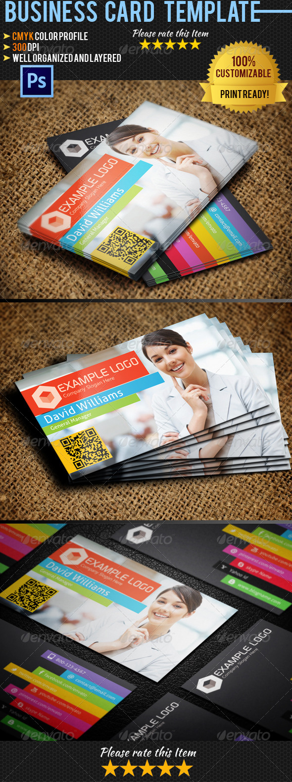 Corporate Business Card 017 - Corporate Business Cards