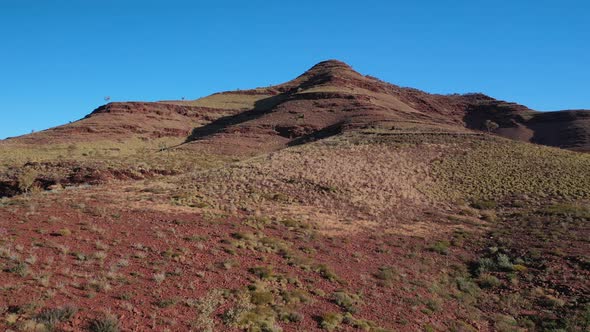 Chichester, Karijini National Park, Western Australia 4K Aerial Drone alt