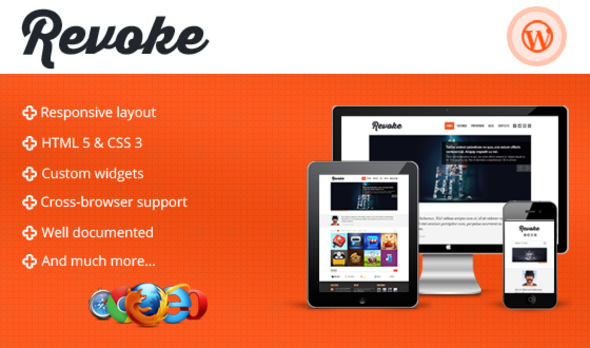 Revoke – Responsive WordPress Theme - Art Creative